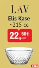LAV ELİS KASE 215 CC LAV ELİS KASE 215 CC